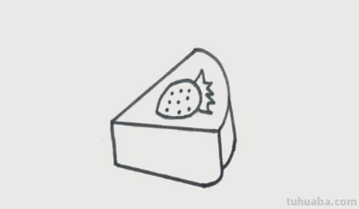 甜点怎么画简单又可爱