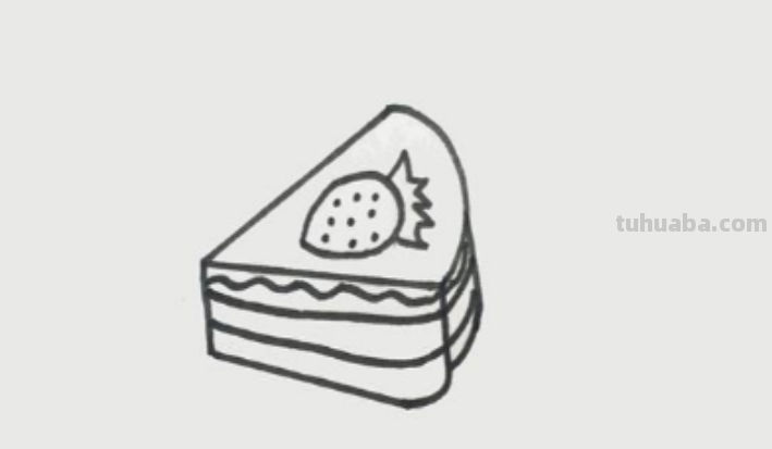 甜点怎么画简单又可爱