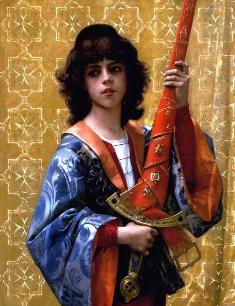 美人遗韵-法国学院派画家卡巴内尔古典人物油画作品欣赏