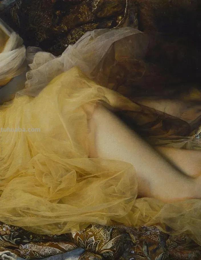 人体油画艺术欣赏，艾德米尔•塞夫拉耶维奇•赛多夫的美女作品！