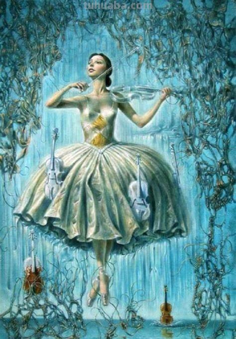 超现实的迷人世界-荒诞派艺术家米哈伊尔绘画作品欣赏