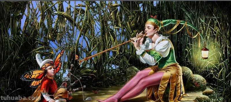 超现实的迷人世界-荒诞派艺术家米哈伊尔绘画作品欣赏