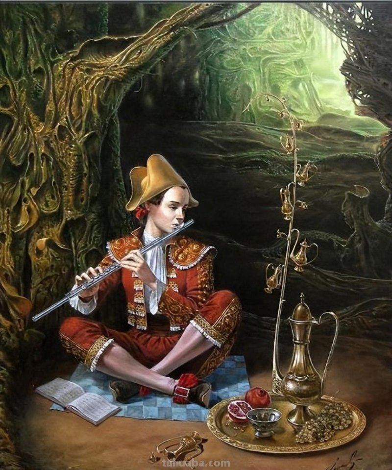 超现实的迷人世界-荒诞派艺术家米哈伊尔绘画作品欣赏