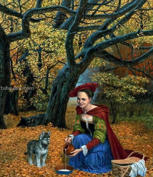 超现实的迷人世界-荒诞派艺术家米哈伊尔绘画作品欣赏