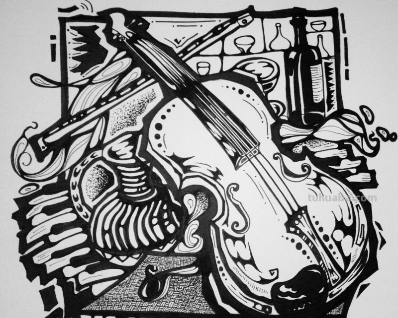 美院必备！创意速写作品精选！