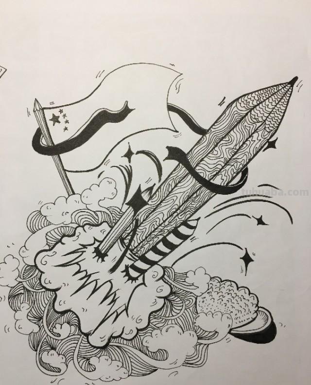 美院必备！创意速写作品精选！