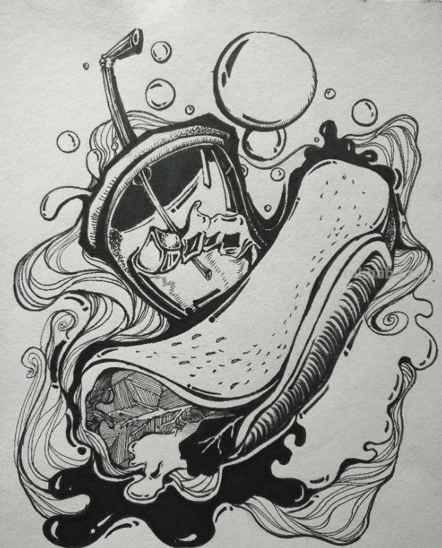 美院必备！创意速写作品精选！