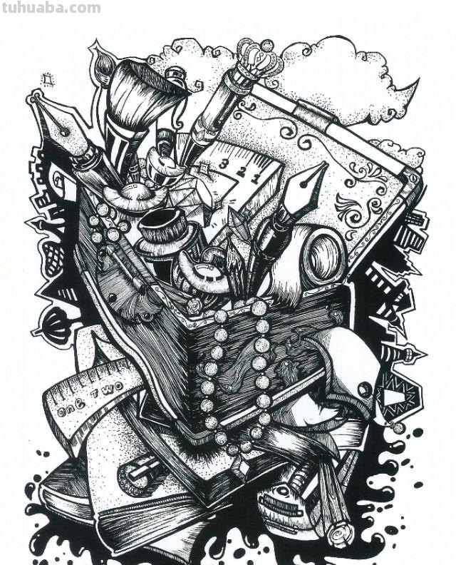 美院必备！创意速写作品精选！