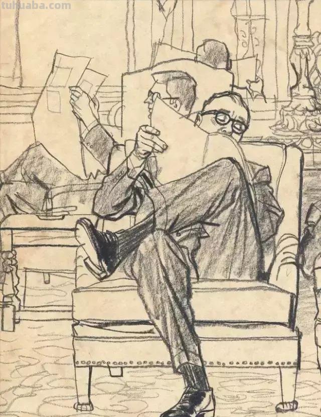 大师速写，当之无愧！