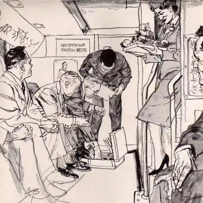 看这些速写作品，他是一位真正的线条绘画大师