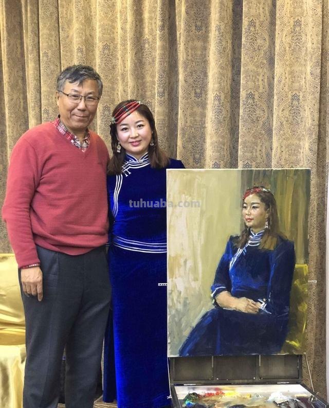 俄罗斯列宾美术学院 荣誉教授王铁牛人物速写作品