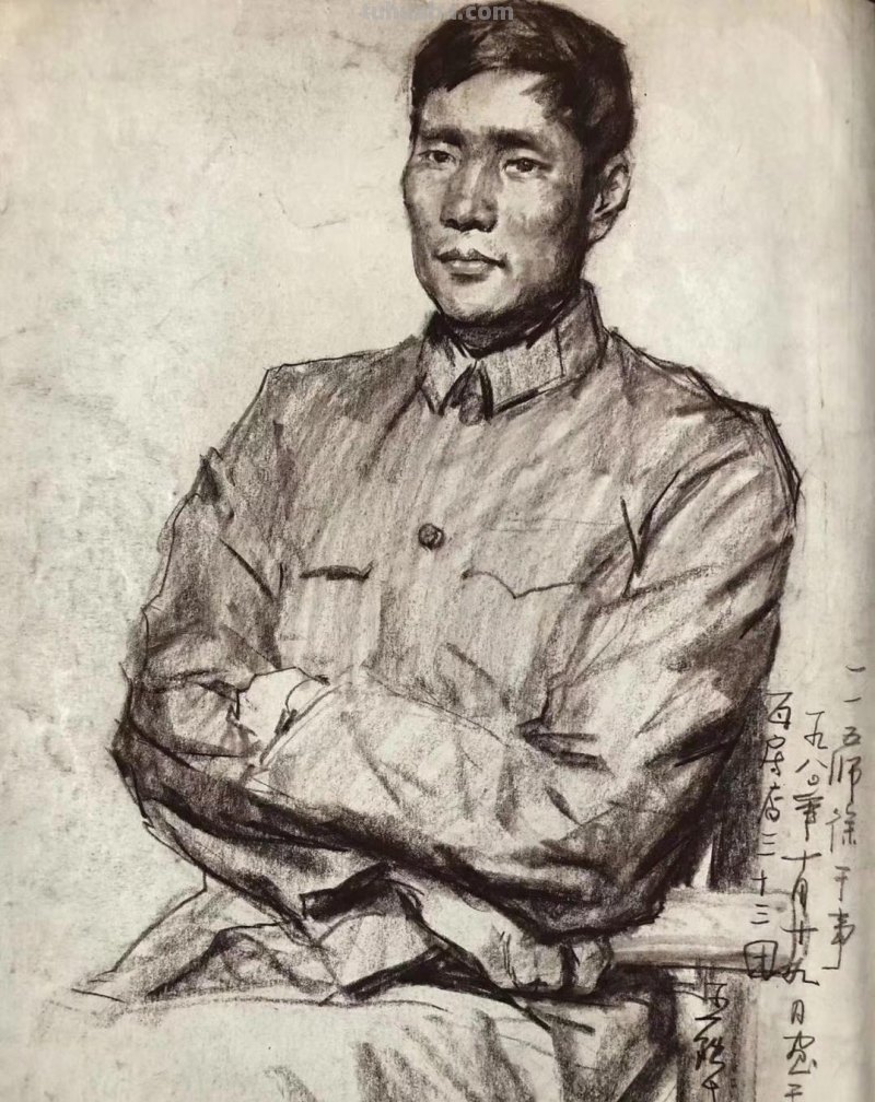 俄罗斯列宾美术学院 荣誉教授王铁牛人物速写作品