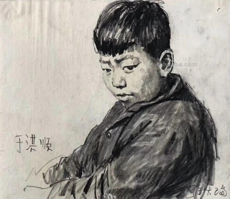 俄罗斯列宾美术学院 荣誉教授王铁牛人物速写作品