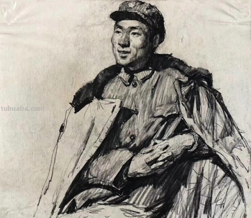 俄罗斯列宾美术学院 荣誉教授王铁牛人物速写作品