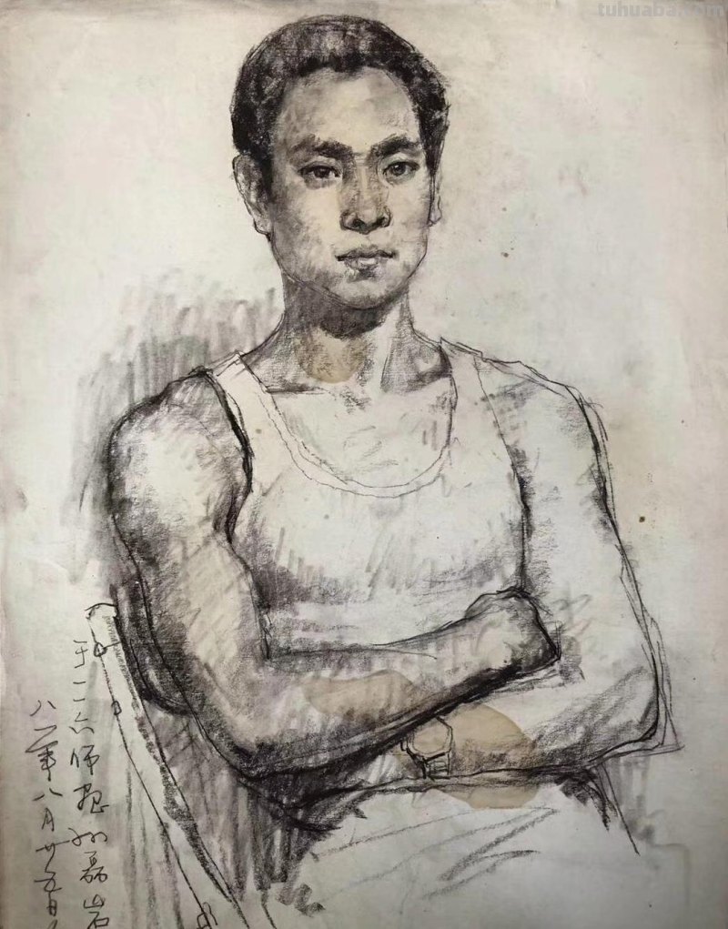 俄罗斯列宾美术学院 荣誉教授王铁牛人物速写作品