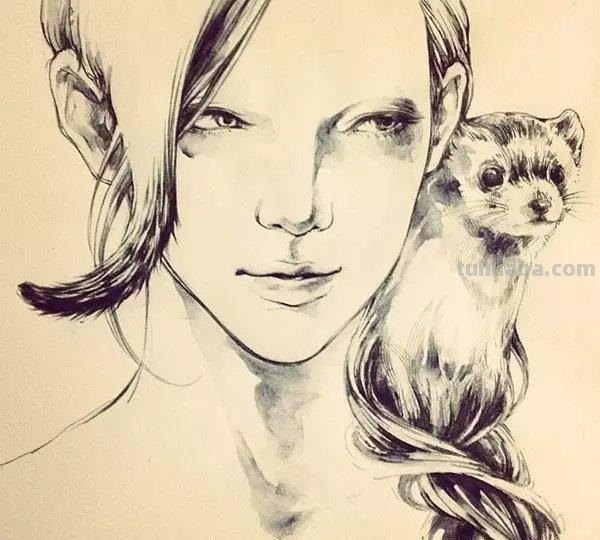 49幅经典速写作品分享给你练习!初学者法宝