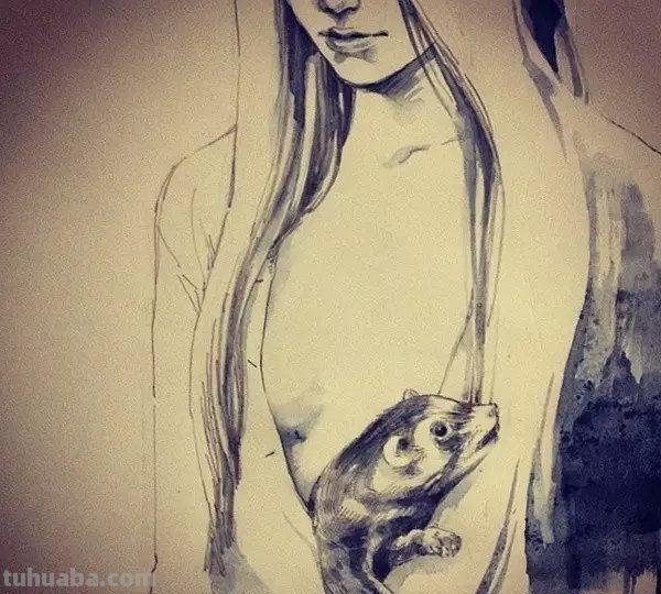 49幅经典速写作品分享给你练习!初学者法宝