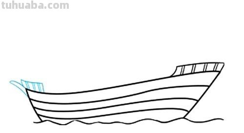 如何画好海盗船简笔画?