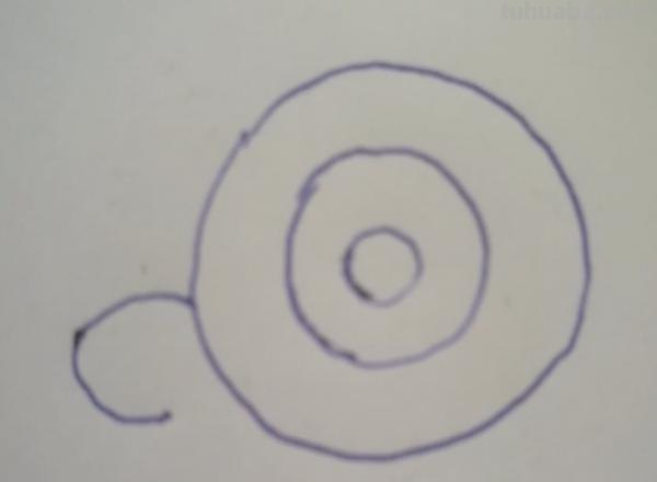 蜗牛怎么画简笔画 蜗牛简单画法? 蜗牛怎么画简笔画 蜗牛简单画法?