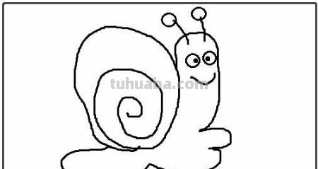 蜗牛怎么画简笔画 蜗牛简单画法? 蜗牛怎么画简笔画 蜗牛简单画法?