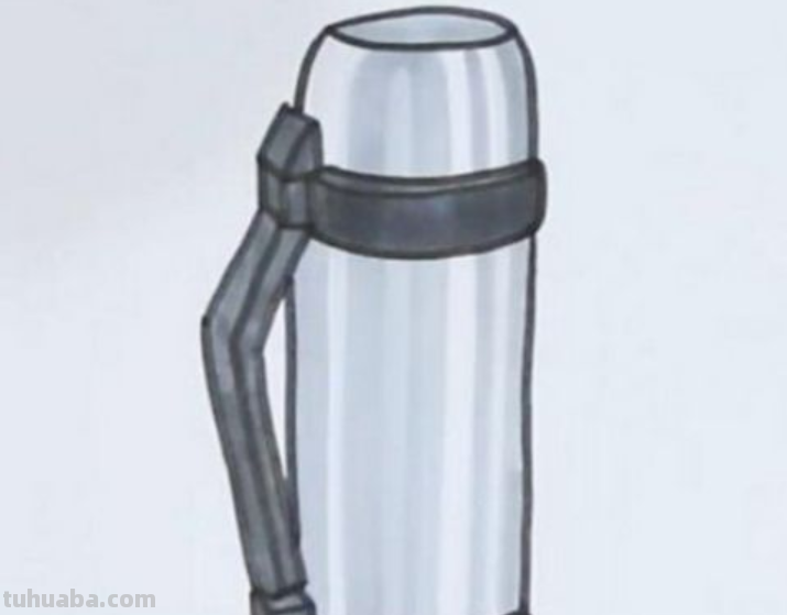 美术保温杯怎么画好看