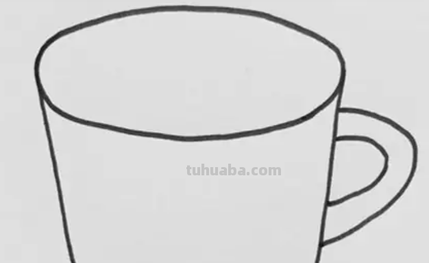 水杯怎么画简单又漂亮