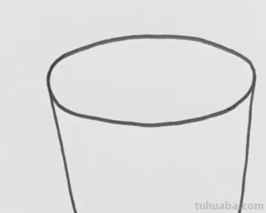 水杯怎么画简单又漂亮