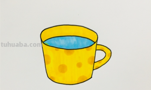 水杯怎么画