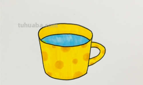 水杯怎么画