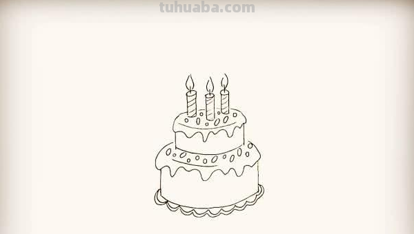 画一个生日蛋糕需要哪些步骤?