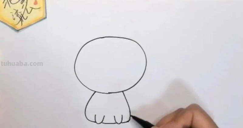 可爱的小猫简笔画，简单易学，你学会了吗？