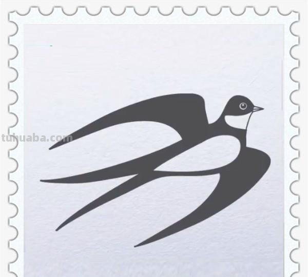 儿童简笔画精选「鸟」-燕子(Swallow)的绘画步骤 儿童简笔画精选「鸟」-燕子(Swallow)的绘画步骤