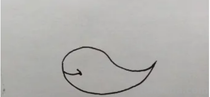 美观的鲸怎么画简笔画