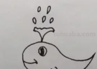 美观的鲸怎么画简笔画