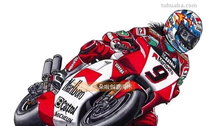 范画 - 超酷的跑车飞机绘画，简单易学，男孩子一定不要错过哦