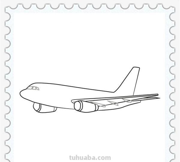 儿童简笔画精选「交通工具」-如何画一架客机(Airliner) 儿童简笔画精选「交通工具」-如何画一架客机(Airliner)