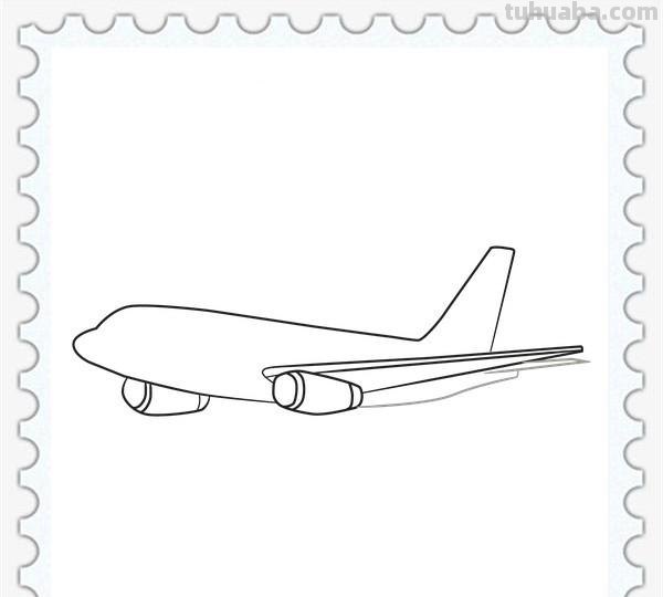 儿童简笔画精选「交通工具」-如何画一架客机(Airliner) 儿童简笔画精选「交通工具」-如何画一架客机(Airliner)