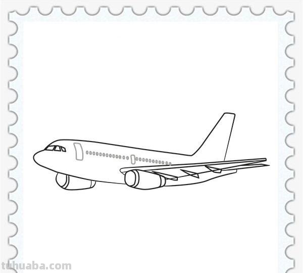 儿童简笔画精选「交通工具」-如何画一架客机(Airliner) 儿童简笔画精选「交通工具」-如何画一架客机(Airliner)