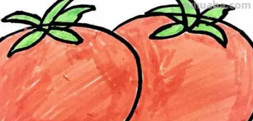 西红柿简笔画