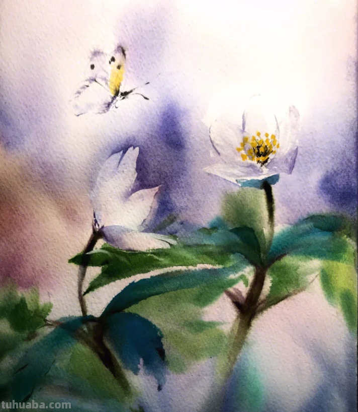 水彩画教程：让你在学习的过程中掌握更多绘画技法，一起画起来吧