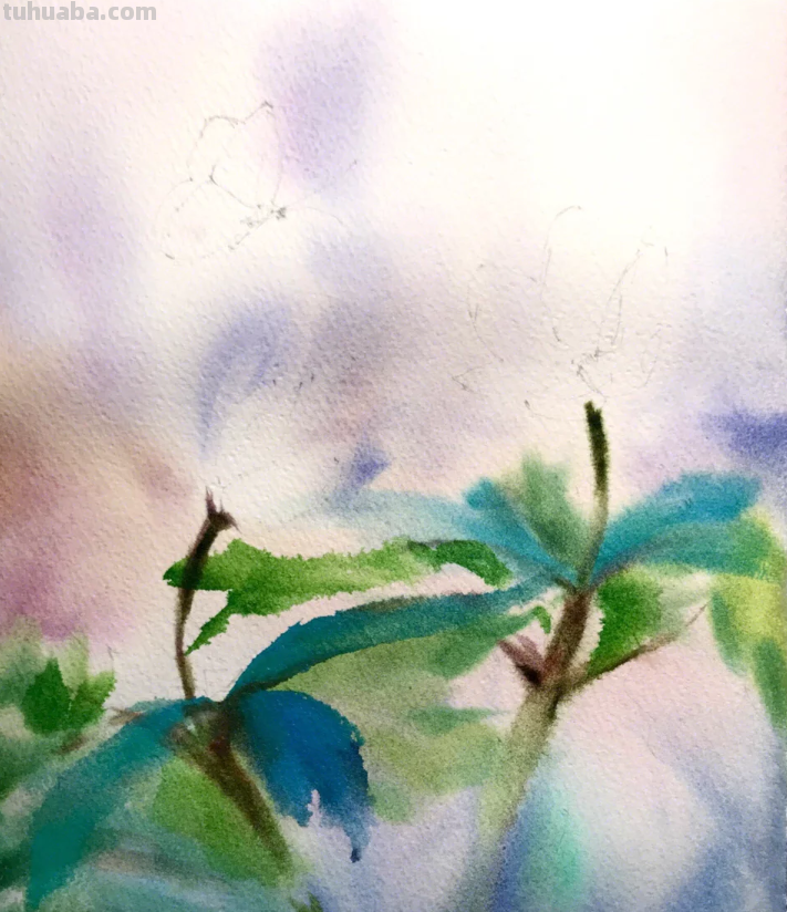 水彩画教程：让你在学习的过程中掌握更多绘画技法，一起画起来吧