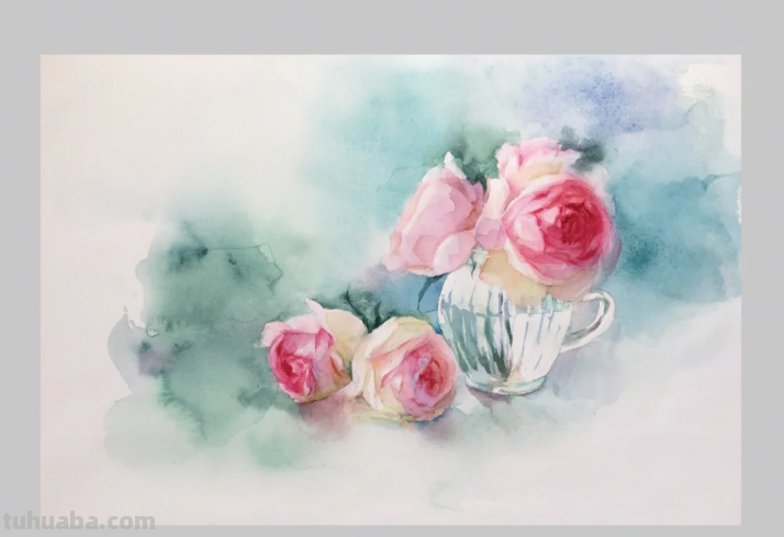 水彩画教程：让你在学习的过程中掌握更多绘画技法，一起画起来吧