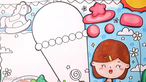 六一儿童节怎么画手抄报