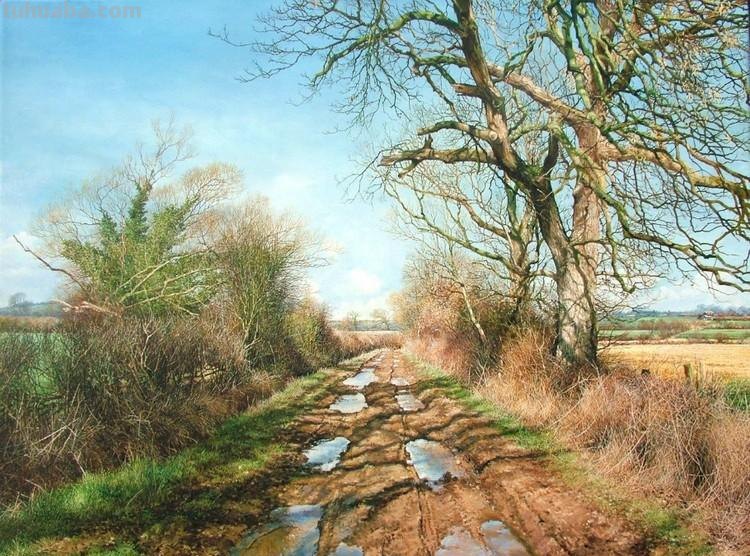 精细唯美风景水彩画｜英国画家Martin Taylor水彩画集