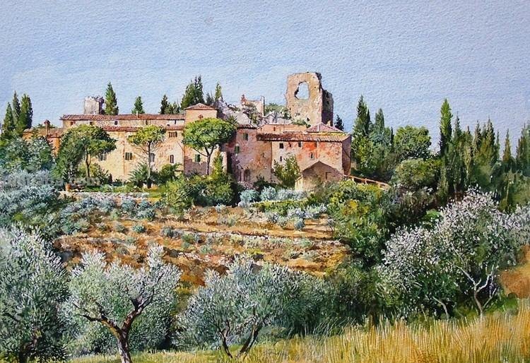 精细唯美风景水彩画｜英国画家Martin Taylor水彩画集