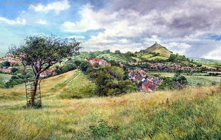 精细唯美风景水彩画｜英国画家Martin Taylor水彩画集