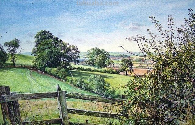 精细唯美风景水彩画｜英国画家Martin Taylor水彩画集