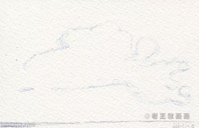 水彩风景教程，零基础小白也能学会画