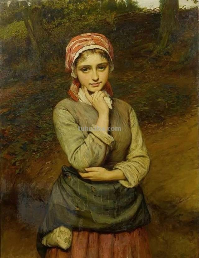 温婉丽人 - 英国古典人物水彩画作品选集