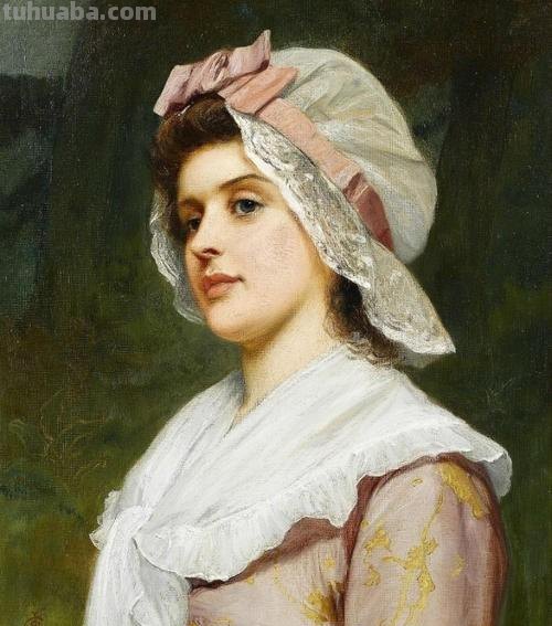 温婉丽人 - 英国古典人物水彩画作品选集